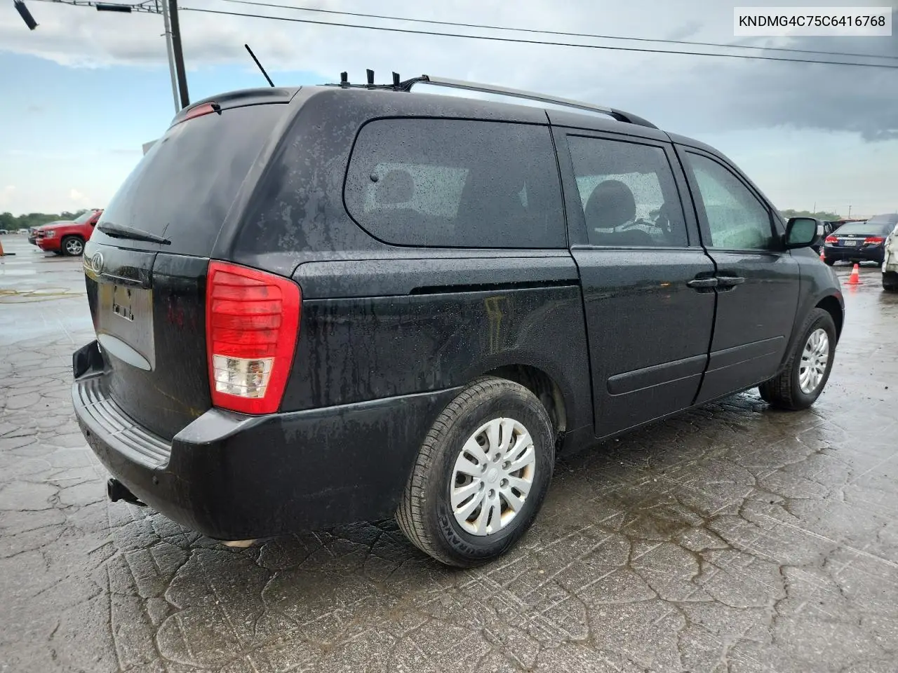 2012 Kia Sedona Lx VIN: KNDMG4C75C6416768 Lot: 64666985