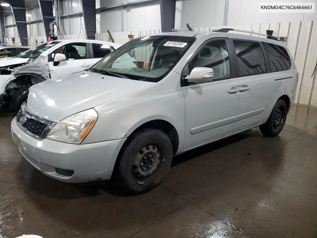 2012 Kia Sedona Lx VIN: KNDMG4C76C6466661 Lot: 65190395