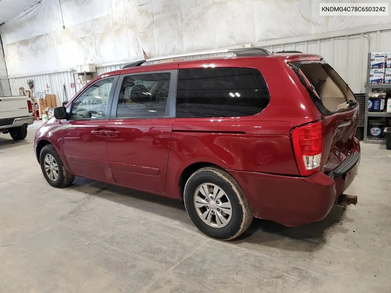 2012 Kia Sedona Lx VIN: KNDMG4C78C6503242 Lot: 65193655