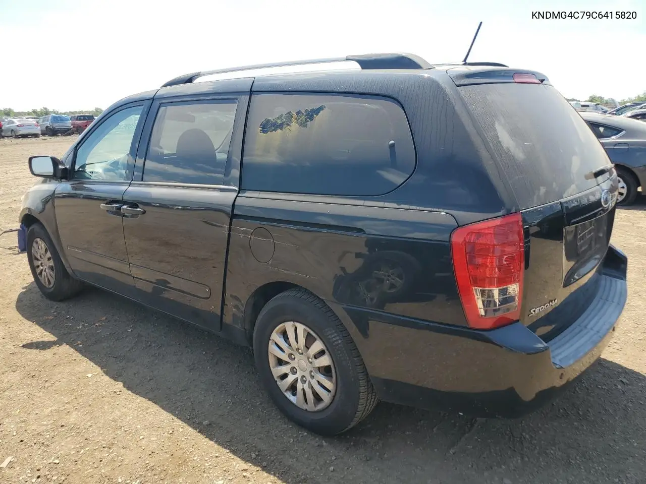 2012 Kia Sedona Lx VIN: KNDMG4C79C6415820 Lot: 65395395