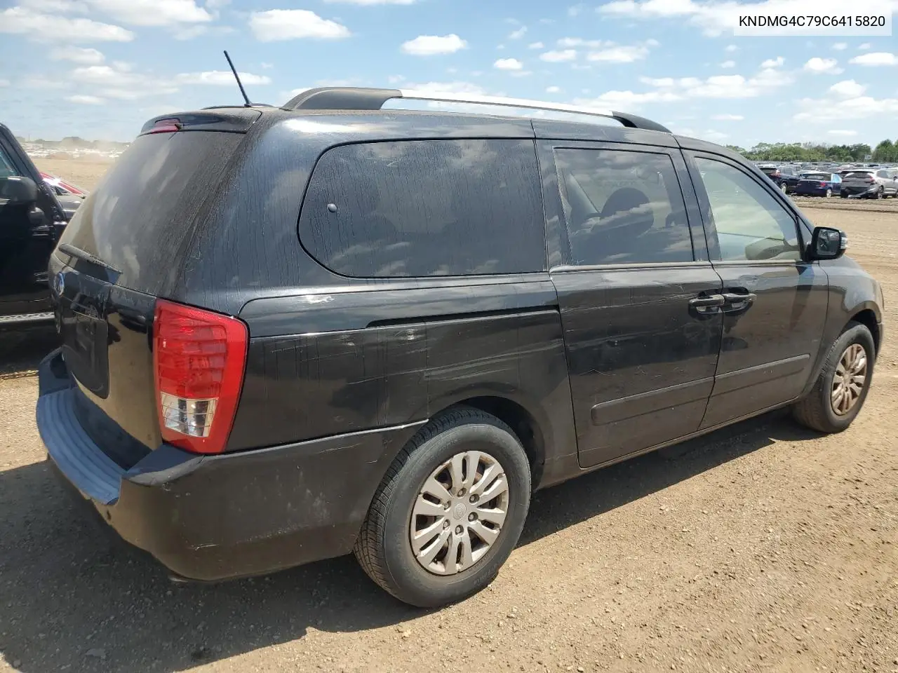 2012 Kia Sedona Lx VIN: KNDMG4C79C6415820 Lot: 65395395