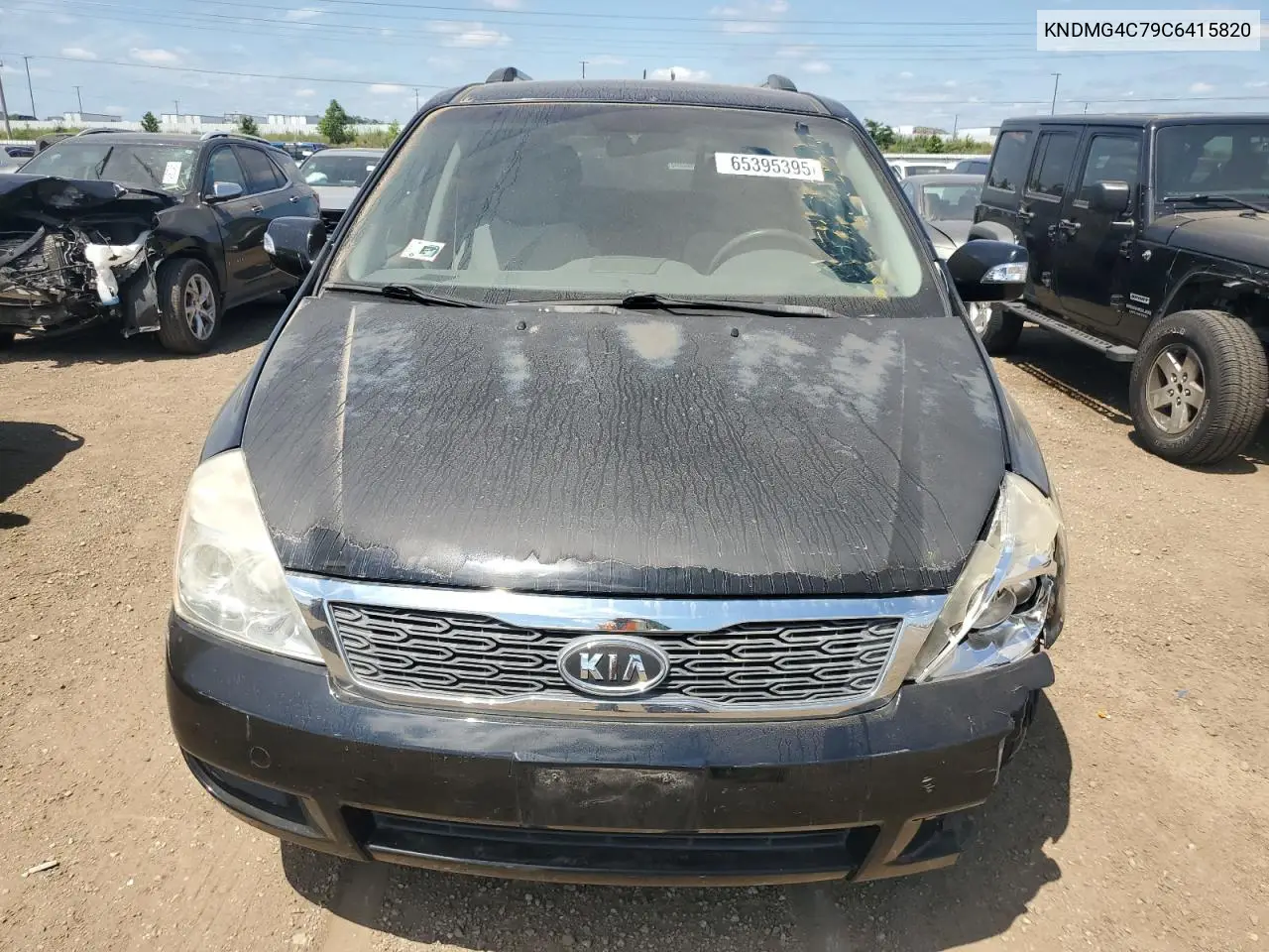 2012 Kia Sedona Lx VIN: KNDMG4C79C6415820 Lot: 65395395