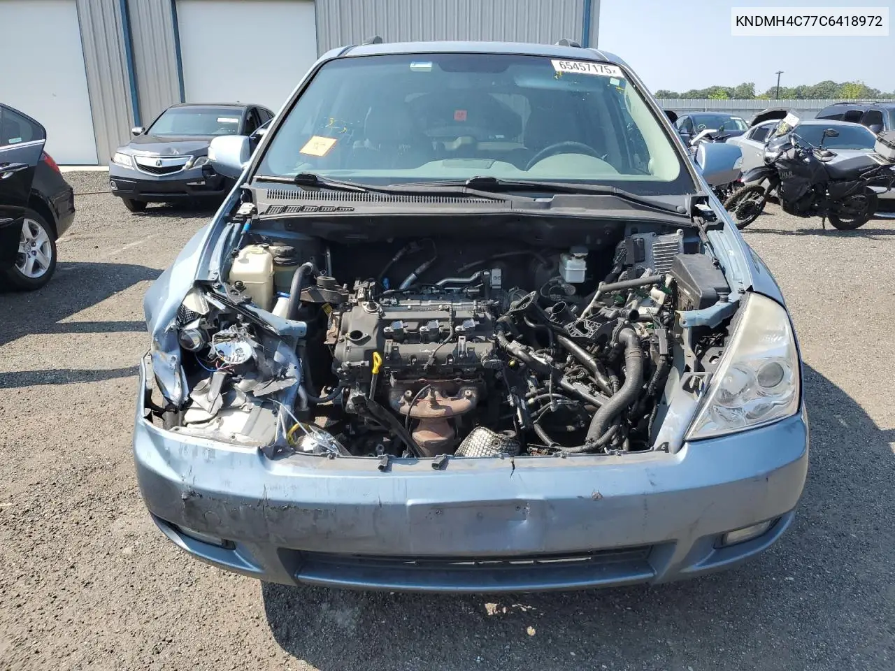 2012 Kia Sedona Ex VIN: KNDMH4C77C6418972 Lot: 65457175