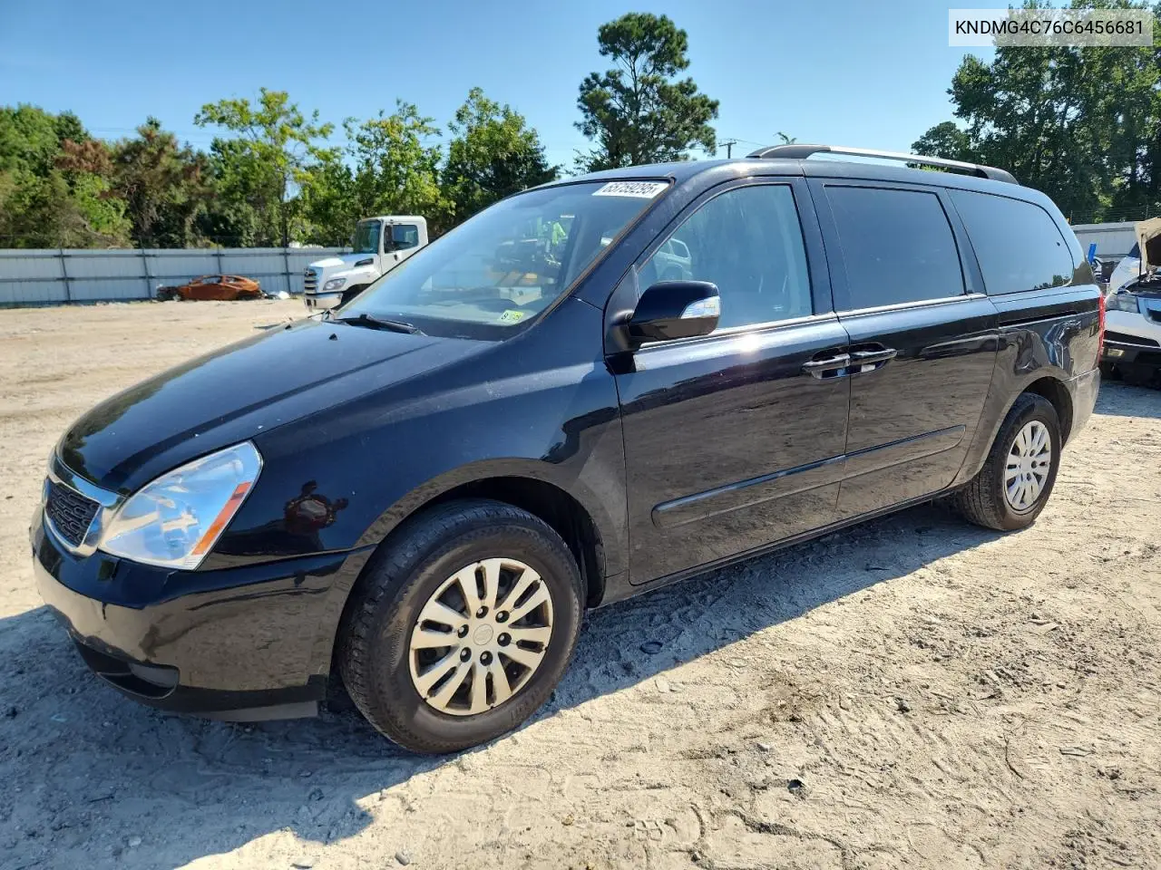 2012 Kia Sedona Lx VIN: KNDMG4C76C6456681 Lot: 65759295