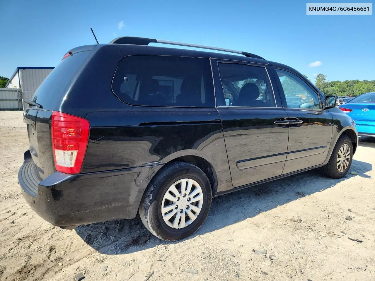 2012 Kia Sedona Lx VIN: KNDMG4C76C6456681 Lot: 65759295