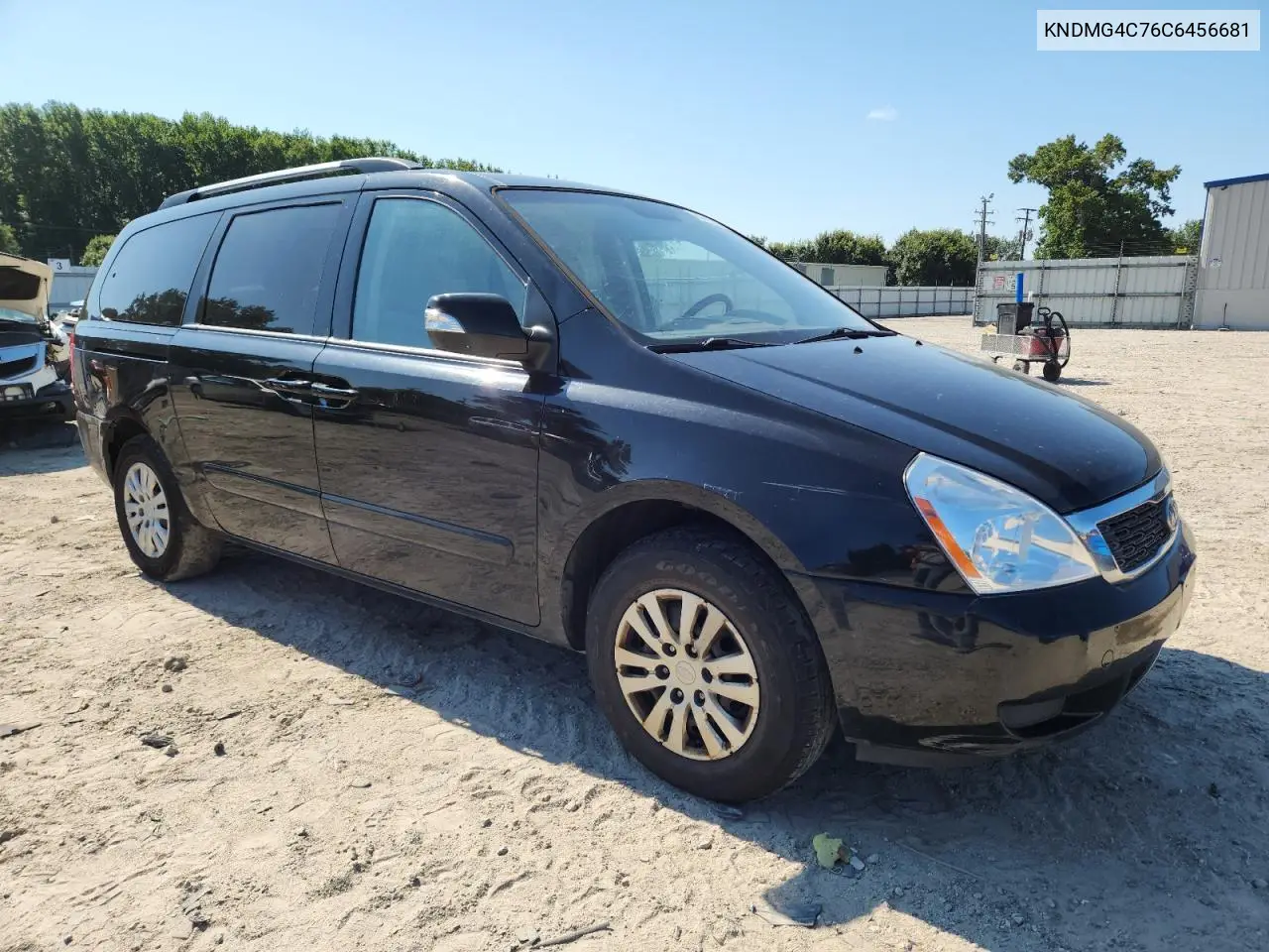 2012 Kia Sedona Lx VIN: KNDMG4C76C6456681 Lot: 65759295