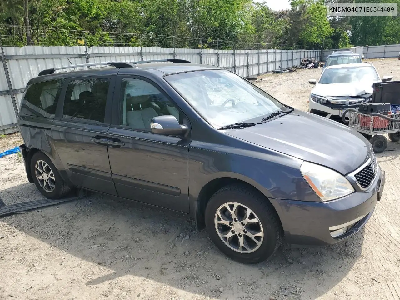 2014 Kia Sedona Lx VIN: KNDMG4C71E6544489 Lot: 55875685