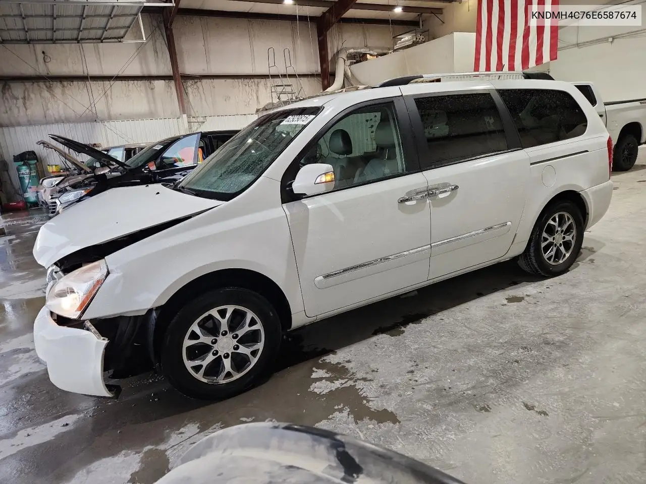 2014 Kia Sedona Ex VIN: KNDMH4C76E6587674 Lot: 62929815