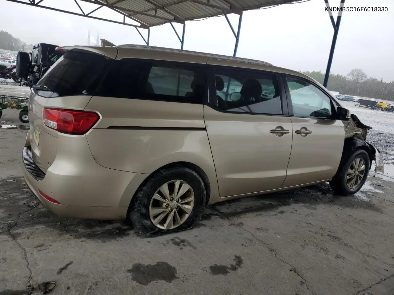 2015 Kia Sedona Lx VIN: KNDMB5C16F6018330 Lot: 44645445