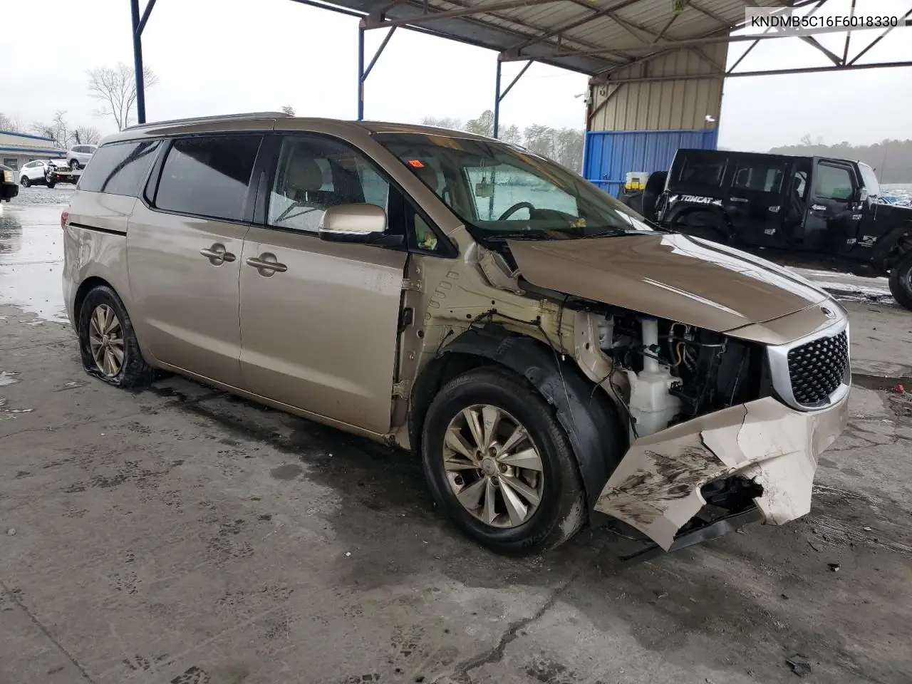 2015 Kia Sedona Lx VIN: KNDMB5C16F6018330 Lot: 44645445