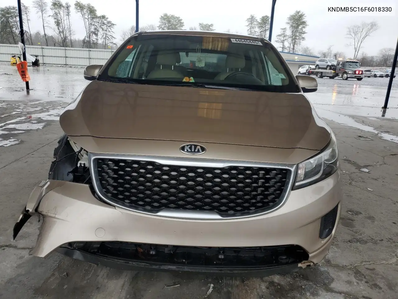 2015 Kia Sedona Lx VIN: KNDMB5C16F6018330 Lot: 44645445
