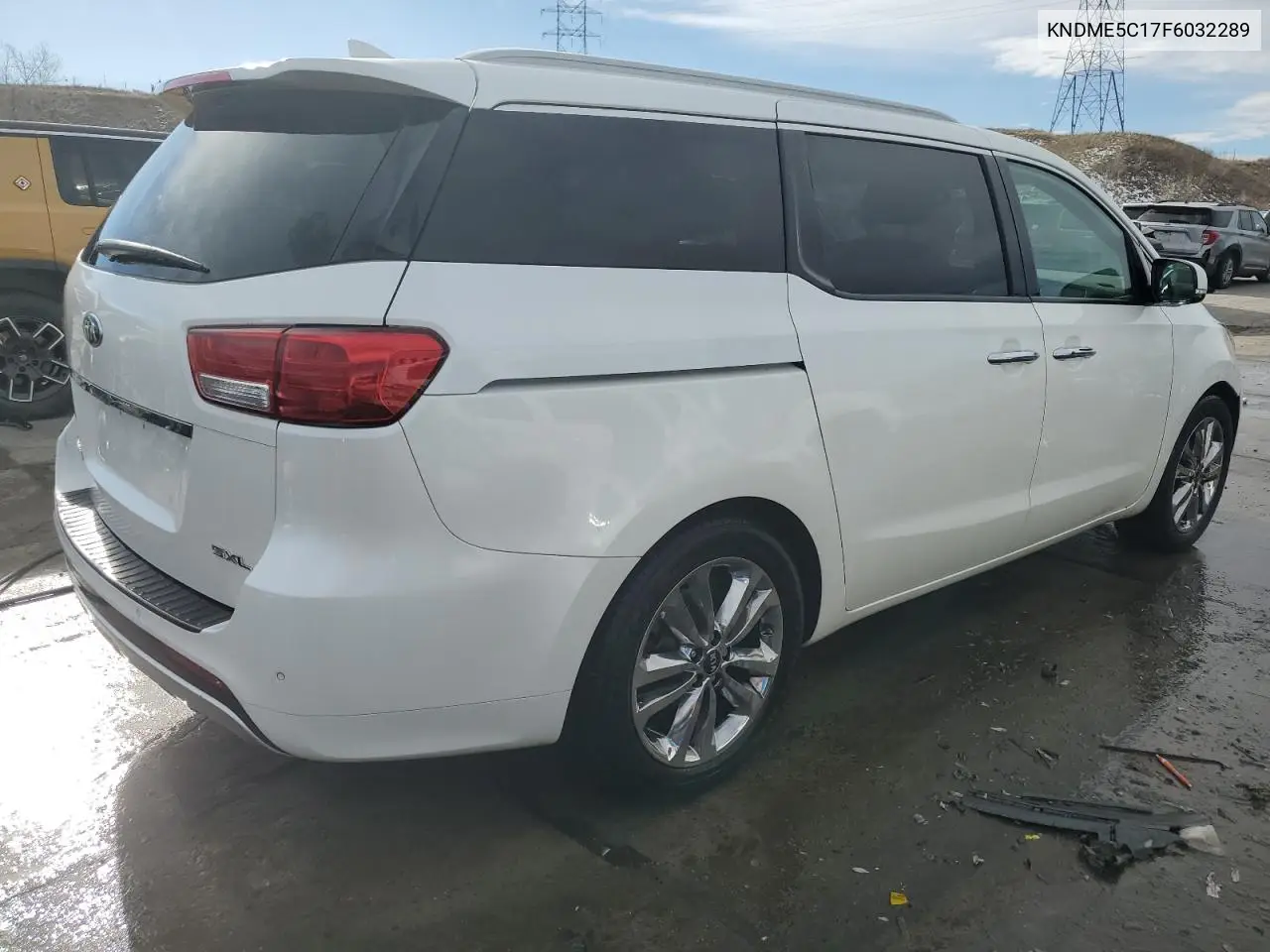 2015 Kia Sedona Sxl VIN: KNDME5C17F6032289 Lot: 46197325