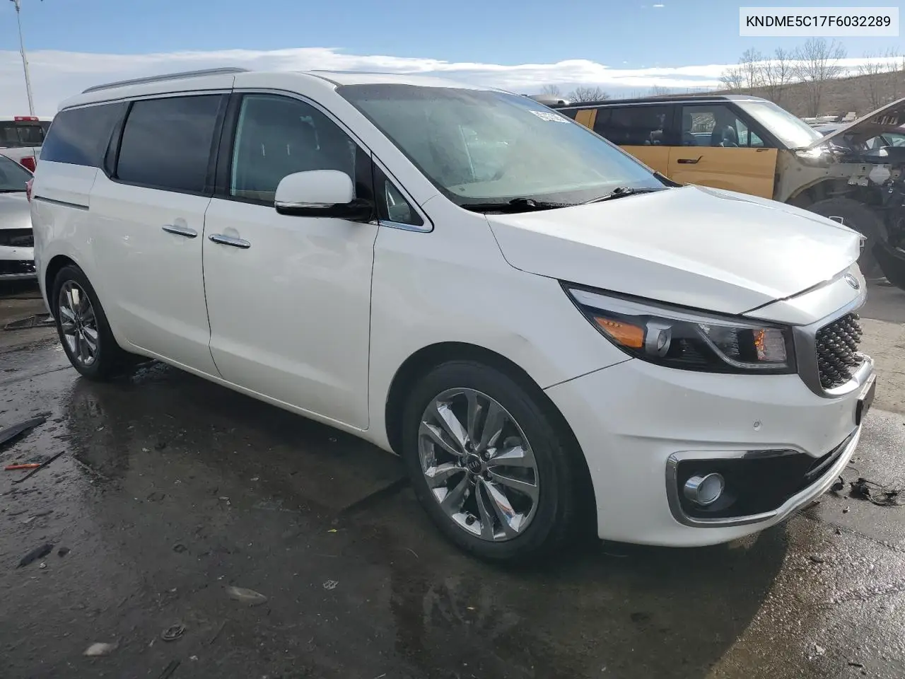 2015 Kia Sedona Sxl VIN: KNDME5C17F6032289 Lot: 46197325