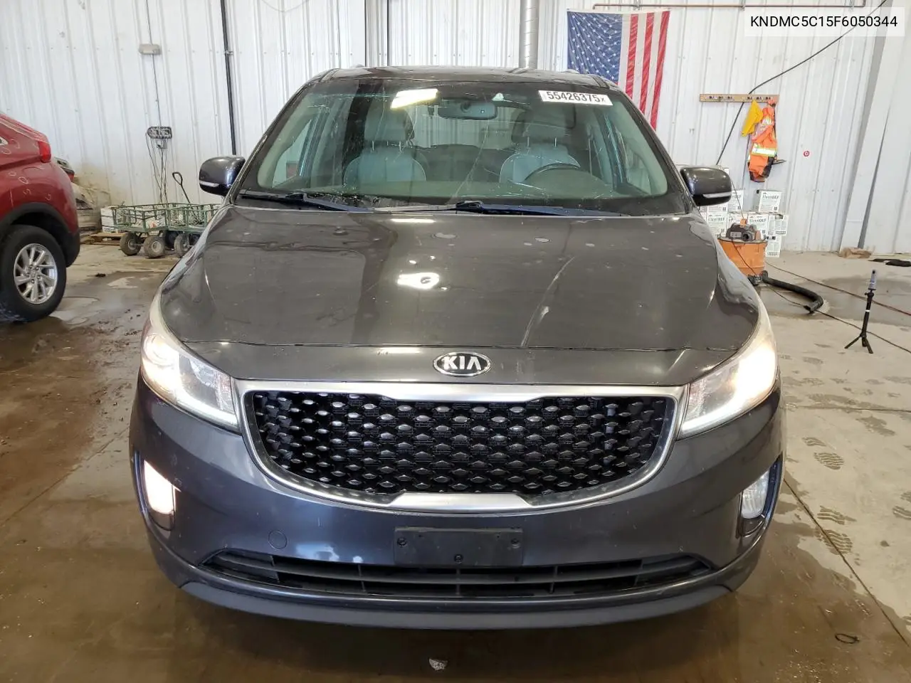 2015 Kia Sedona Ex VIN: KNDMC5C15F6050344 Lot: 55426375