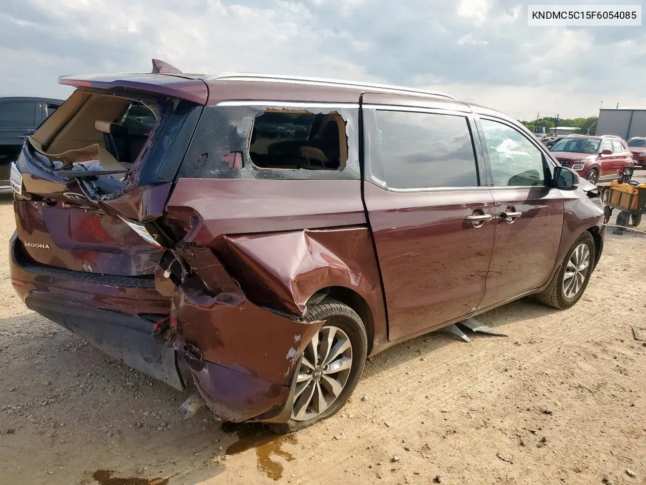 2015 Kia Sedona Ex VIN: KNDMC5C15F6054085 Lot: 58081915
