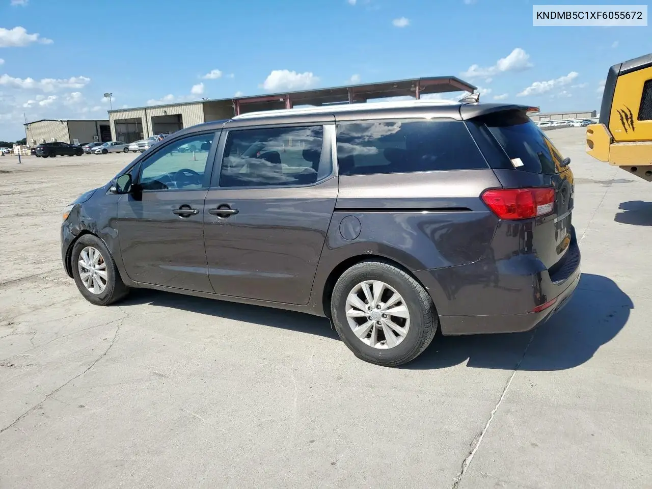 2015 Kia Sedona Lx VIN: KNDMB5C1XF6055672 Lot: 61579805