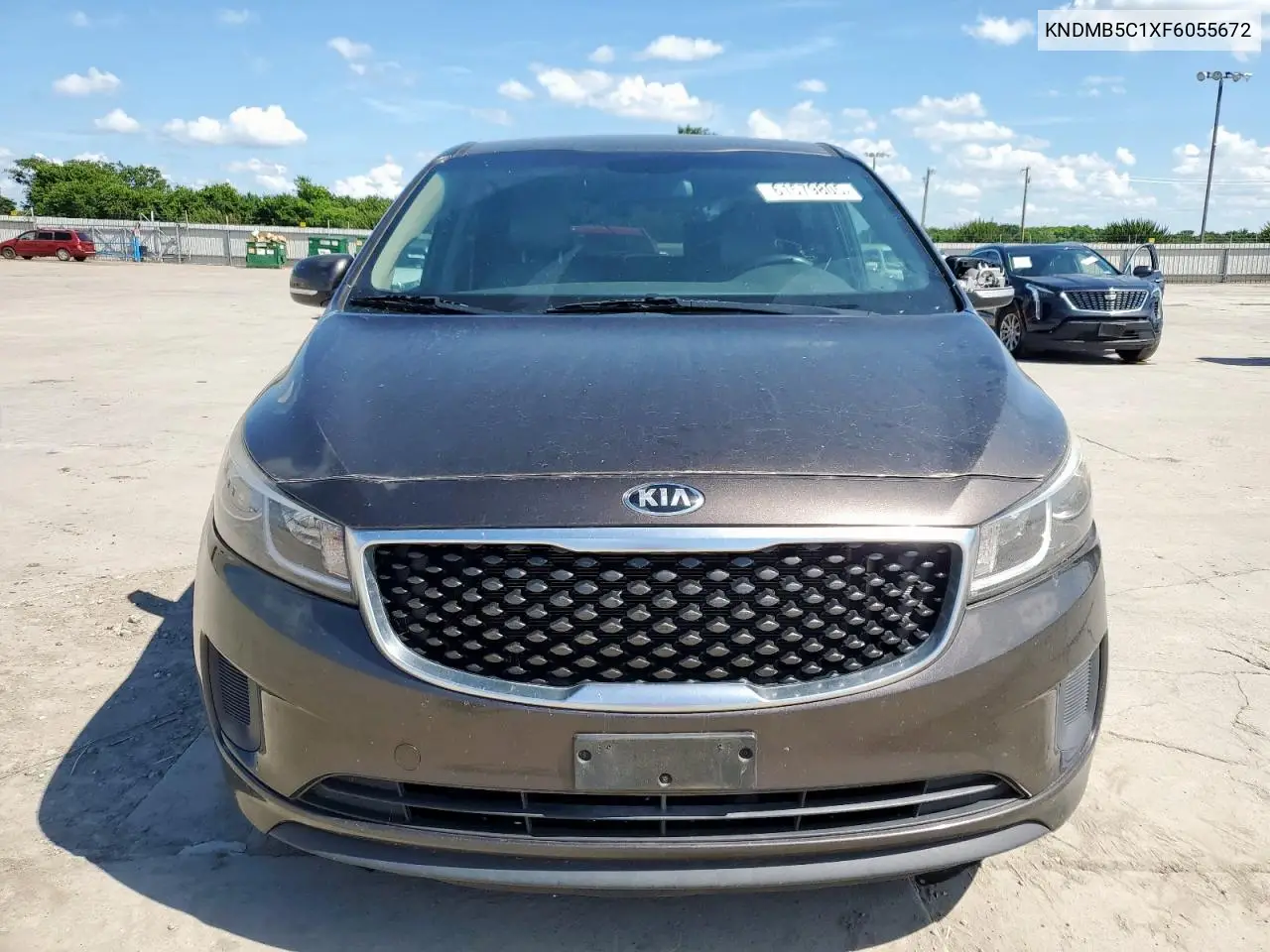 2015 Kia Sedona Lx VIN: KNDMB5C1XF6055672 Lot: 61579805
