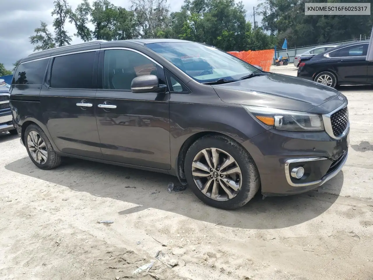2015 Kia Sedona Sxl VIN: KNDME5C16F6025317 Lot: 62368665