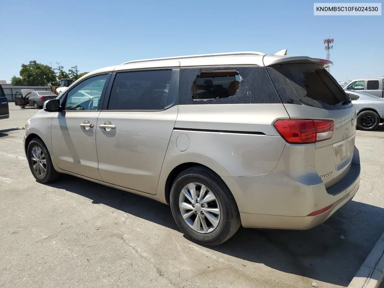 2015 Kia Sedona Lx VIN: KNDMB5C10F6024530 Lot: 62868845