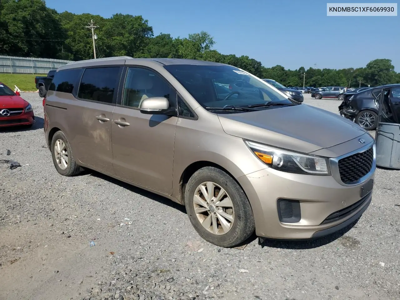 2015 Kia Sedona Lx VIN: KNDMB5C1XF6069930 Lot: 62943545