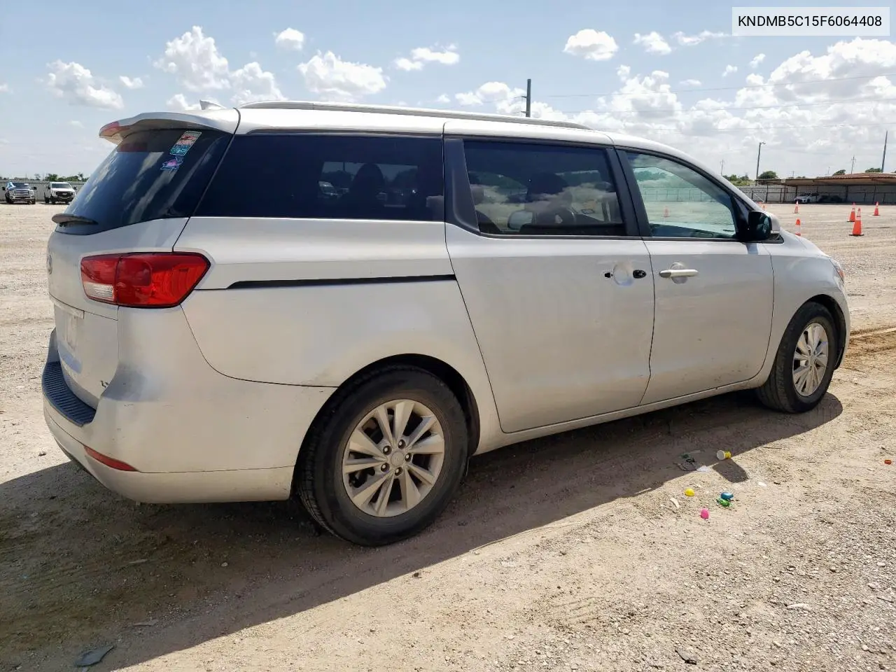 2015 Kia Sedona Lx VIN: KNDMB5C15F6064408 Lot: 63109035