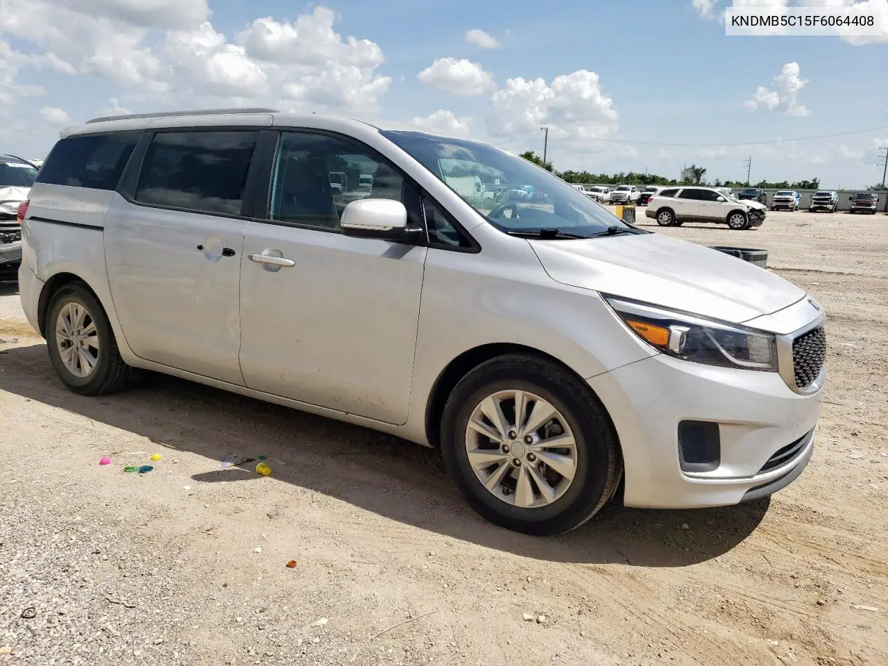 2015 Kia Sedona Lx VIN: KNDMB5C15F6064408 Lot: 63109035