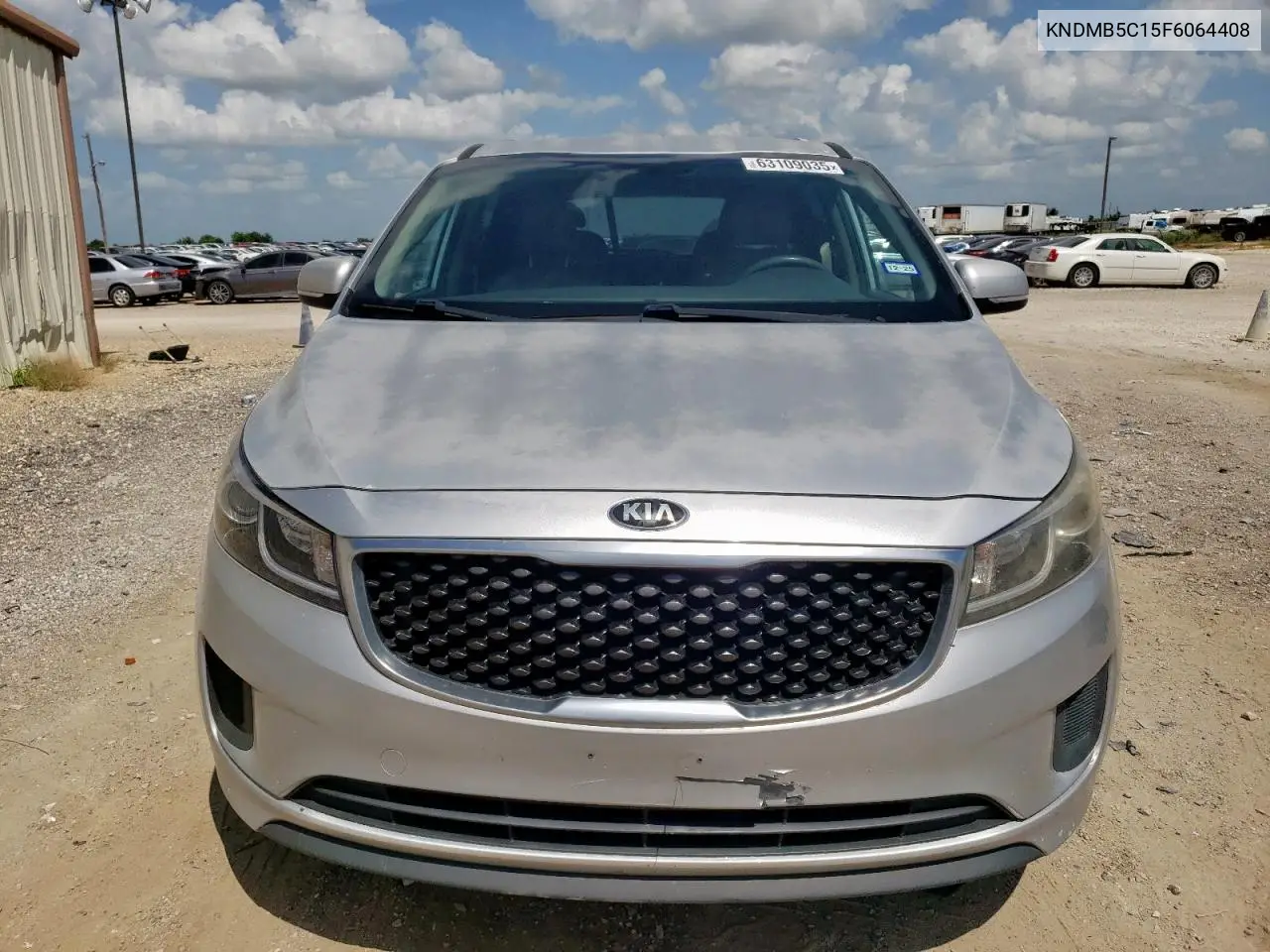 2015 Kia Sedona Lx VIN: KNDMB5C15F6064408 Lot: 63109035