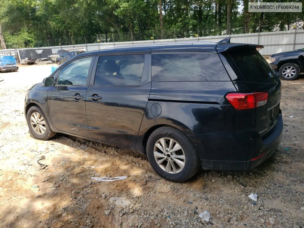 2015 Kia Sedona Lx VIN: KNDMB5C11F6069248 Lot: 63149015