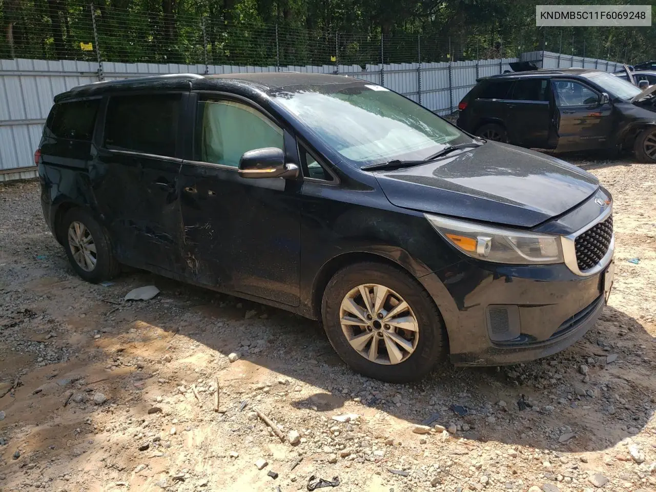 2015 Kia Sedona Lx VIN: KNDMB5C11F6069248 Lot: 63149015