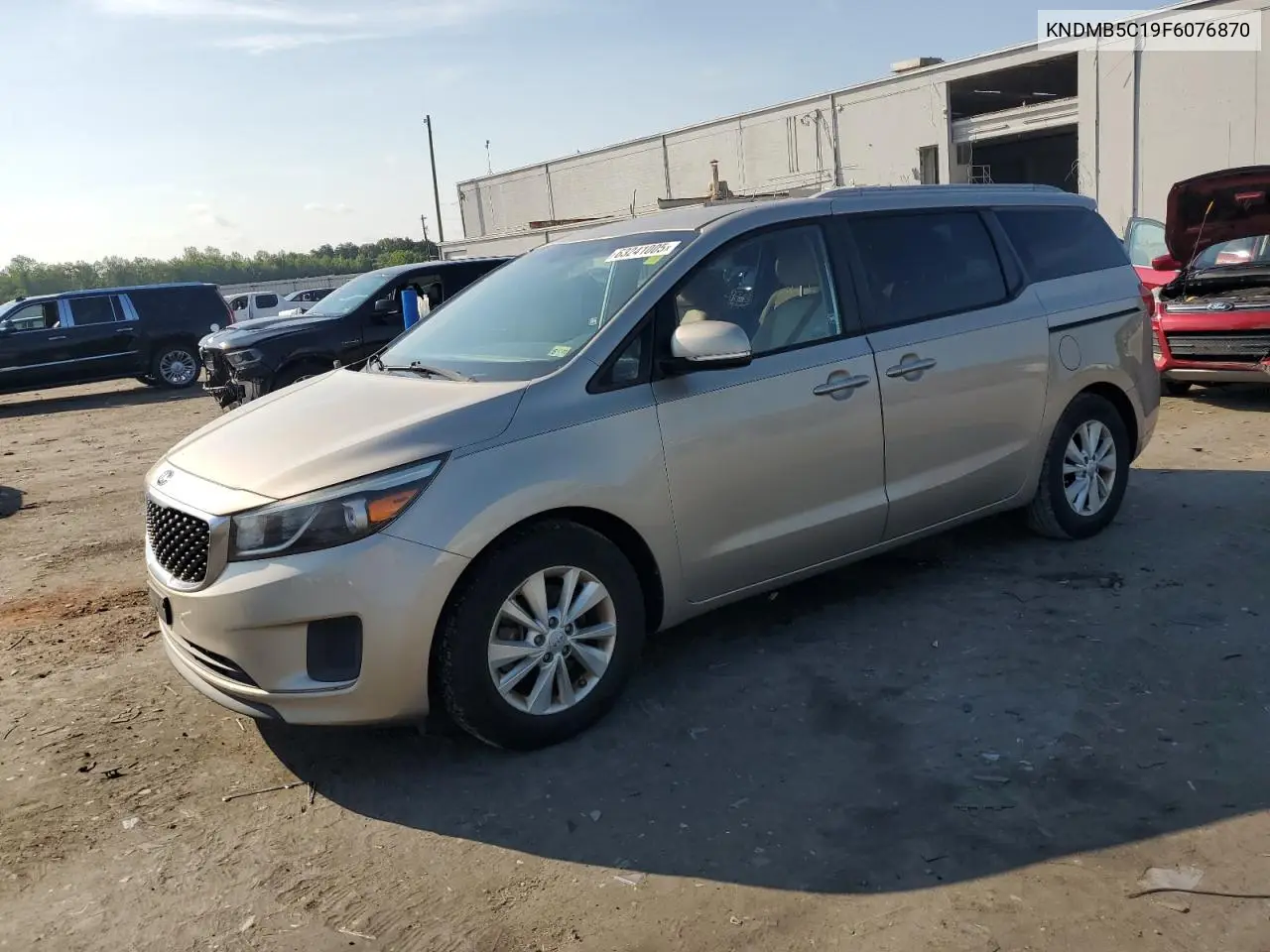 2015 Kia Sedona Lx VIN: KNDMB5C19F6076870 Lot: 63241005