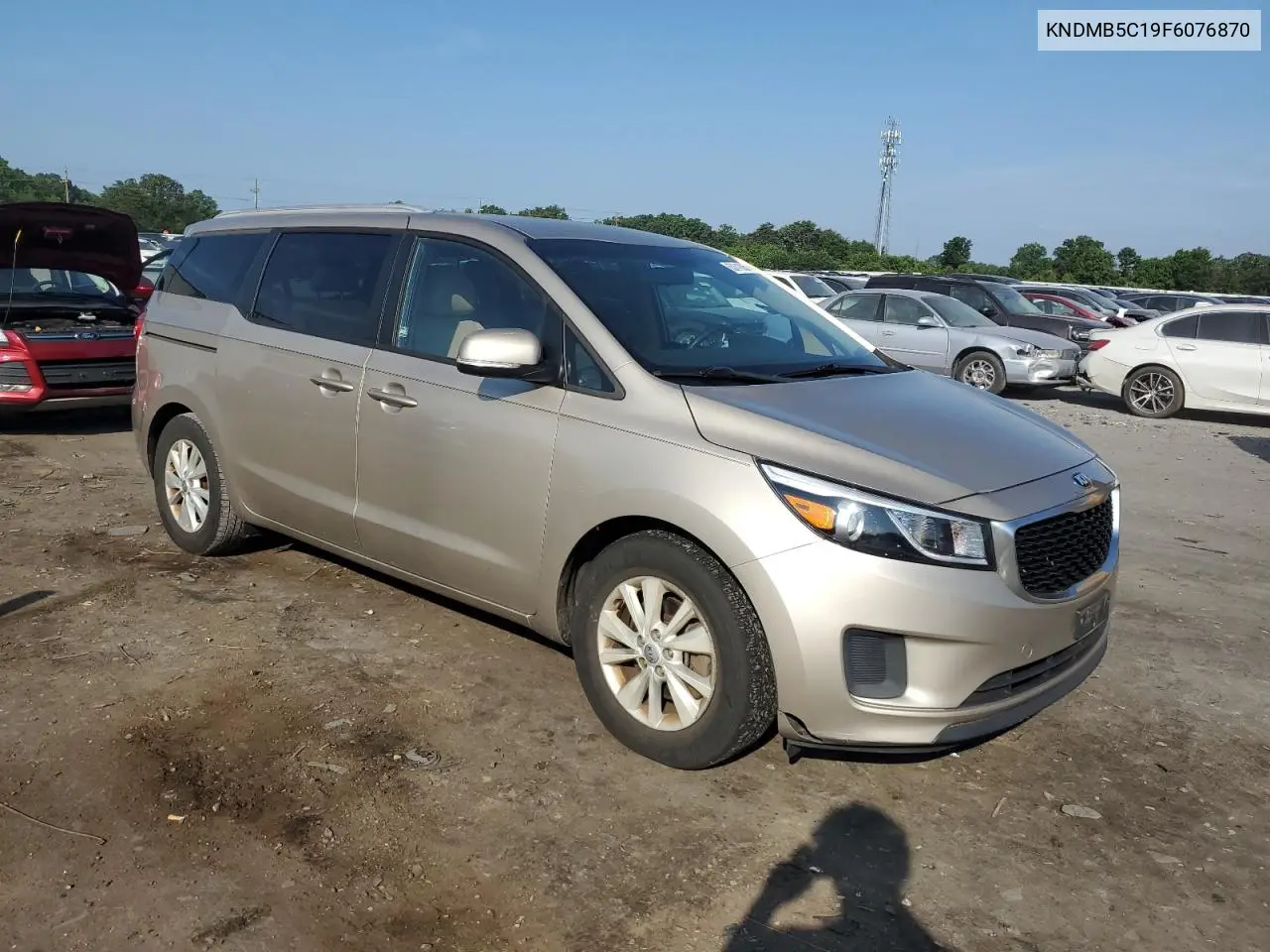 2015 Kia Sedona Lx VIN: KNDMB5C19F6076870 Lot: 63241005