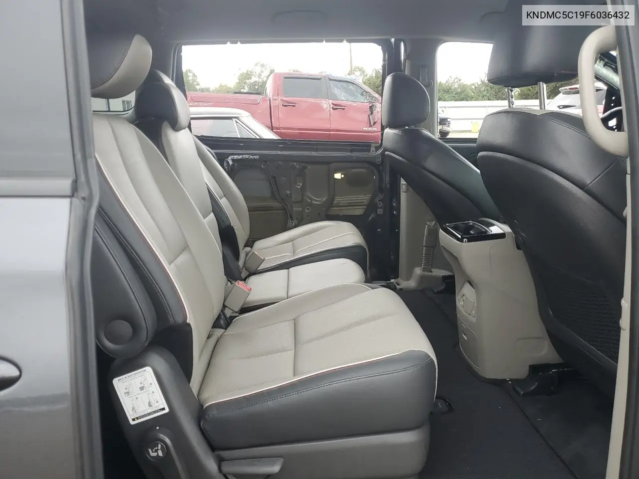 2015 Kia Sedona Ex VIN: KNDMC5C19F6036432 Lot: 72636454