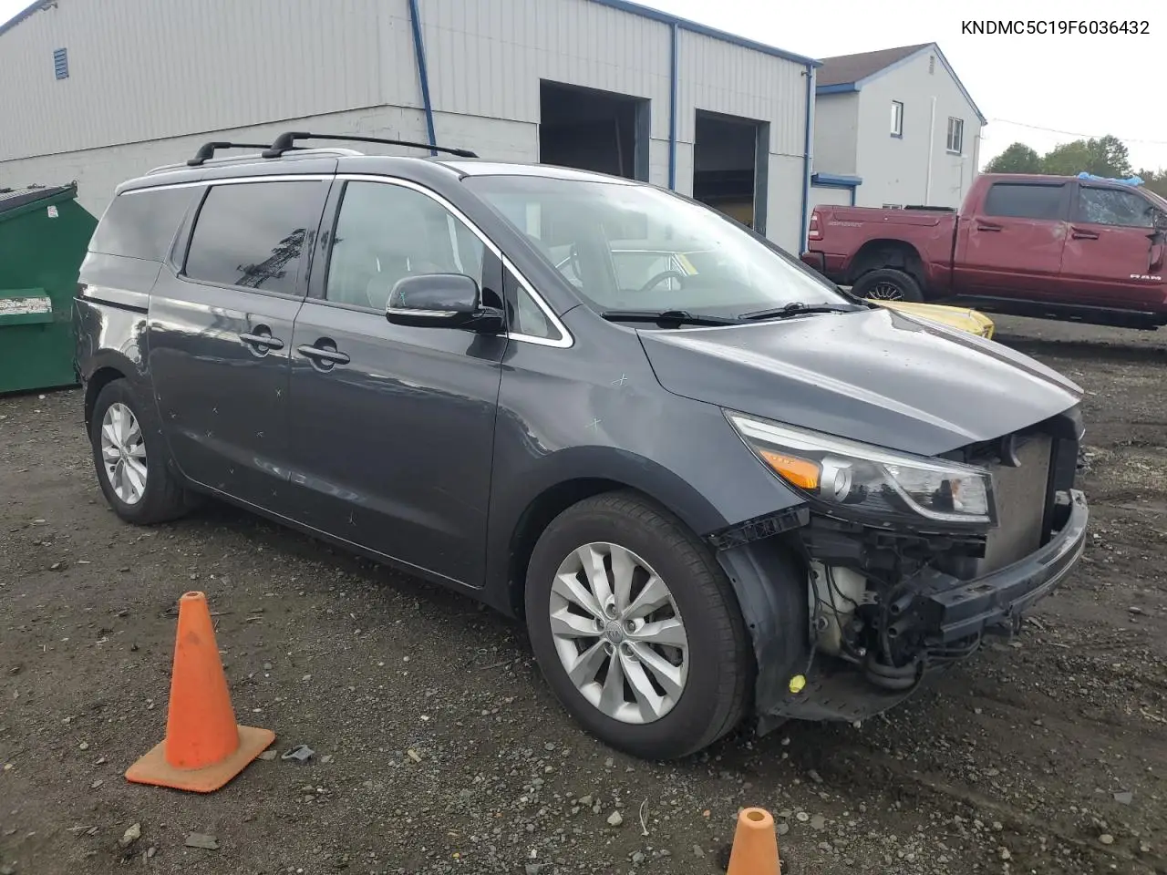 2015 Kia Sedona Ex VIN: KNDMC5C19F6036432 Lot: 72636454