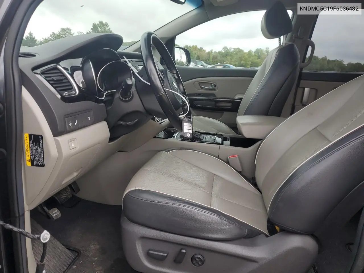 2015 Kia Sedona Ex VIN: KNDMC5C19F6036432 Lot: 72636454