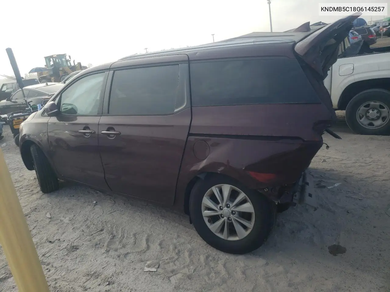 2016 Kia Sedona Lx VIN: KNDMB5C18G6145257 Lot: 44788995