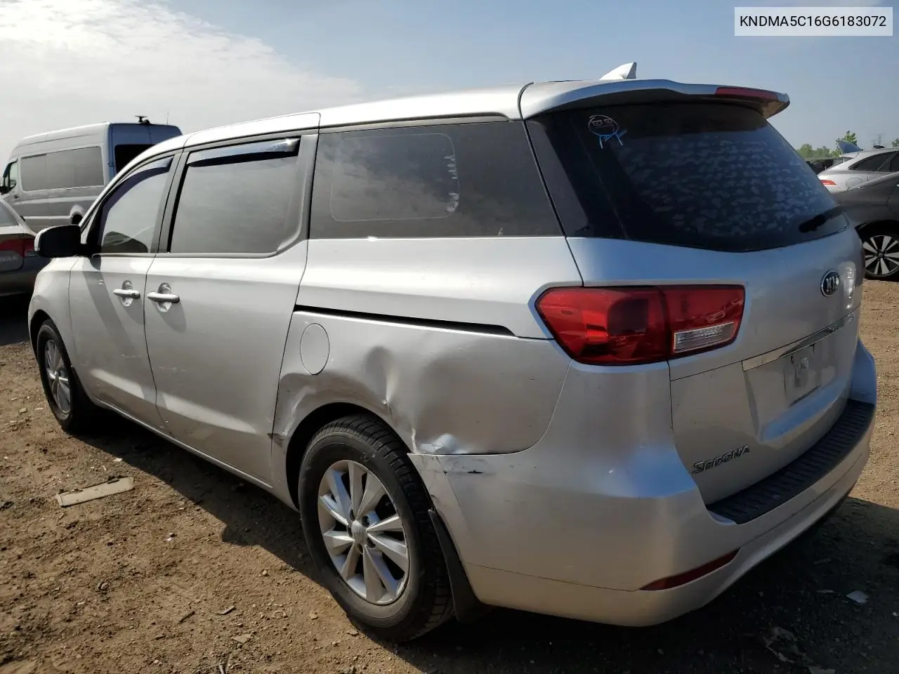 2016 Kia Sedona L VIN: KNDMA5C16G6183072 Lot: 55980915