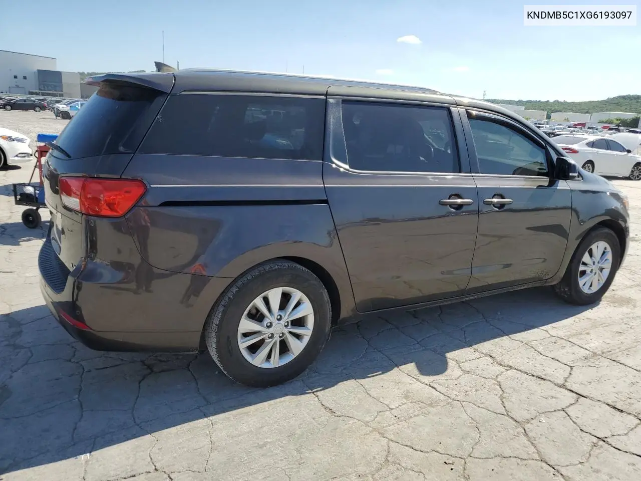 2016 Kia Sedona Lx VIN: KNDMB5C1XG6193097 Lot: 56135725