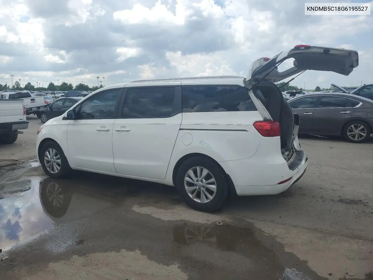2016 Kia Sedona Lx VIN: KNDMB5C18G6195527 Lot: 56139175