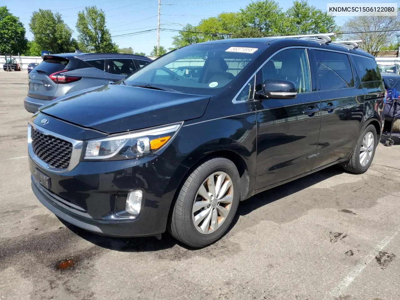 2016 Kia Sedona Ex VIN: KNDMC5C15G6122080 Lot: 56371855