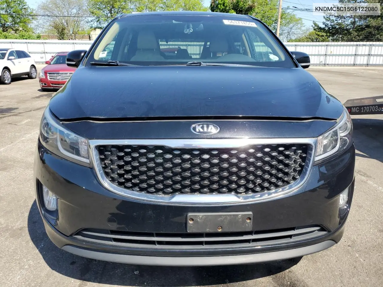 2016 Kia Sedona Ex VIN: KNDMC5C15G6122080 Lot: 56371855