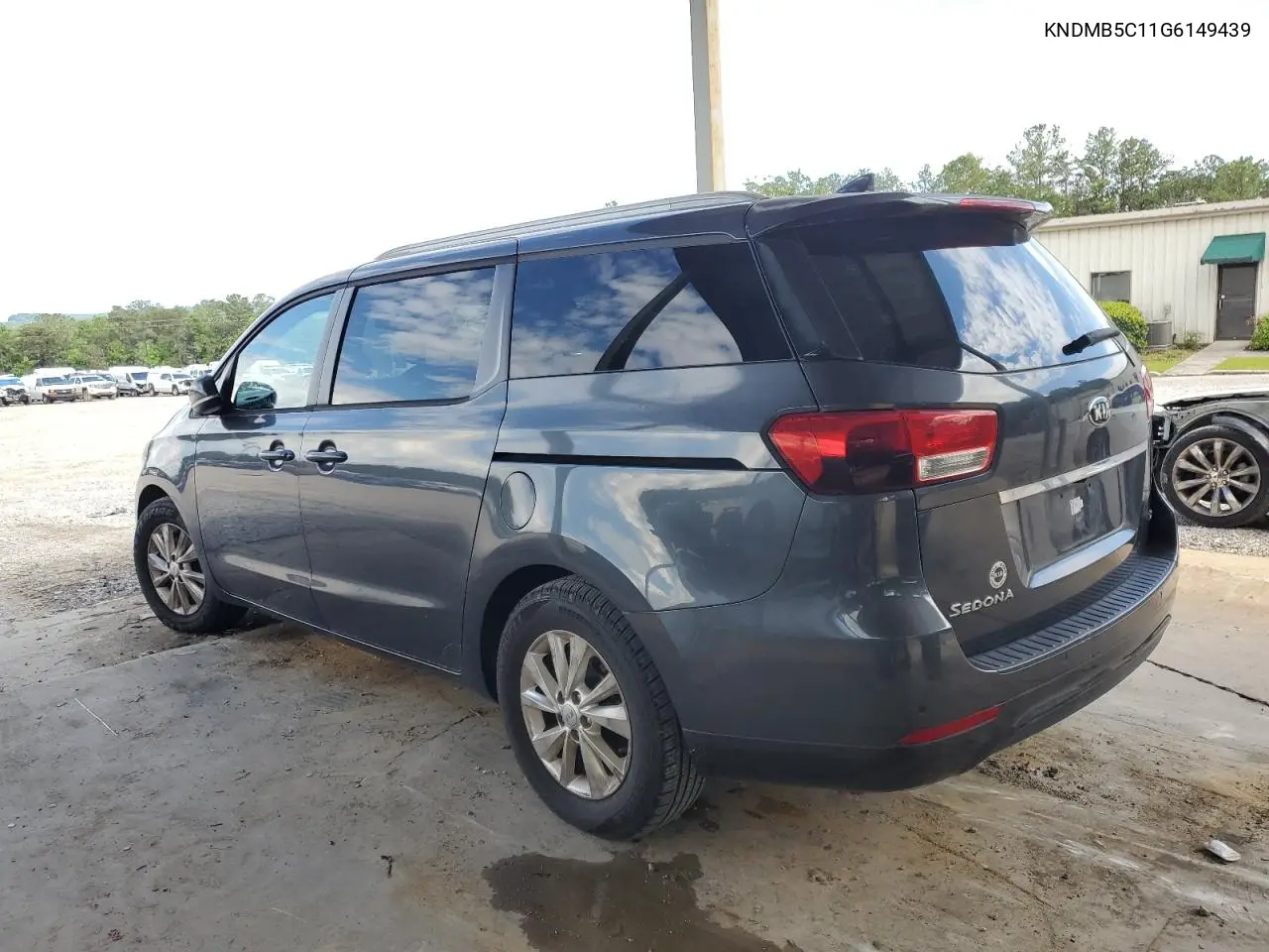 2016 Kia Sedona Lx VIN: KNDMB5C11G6149439 Lot: 56395165