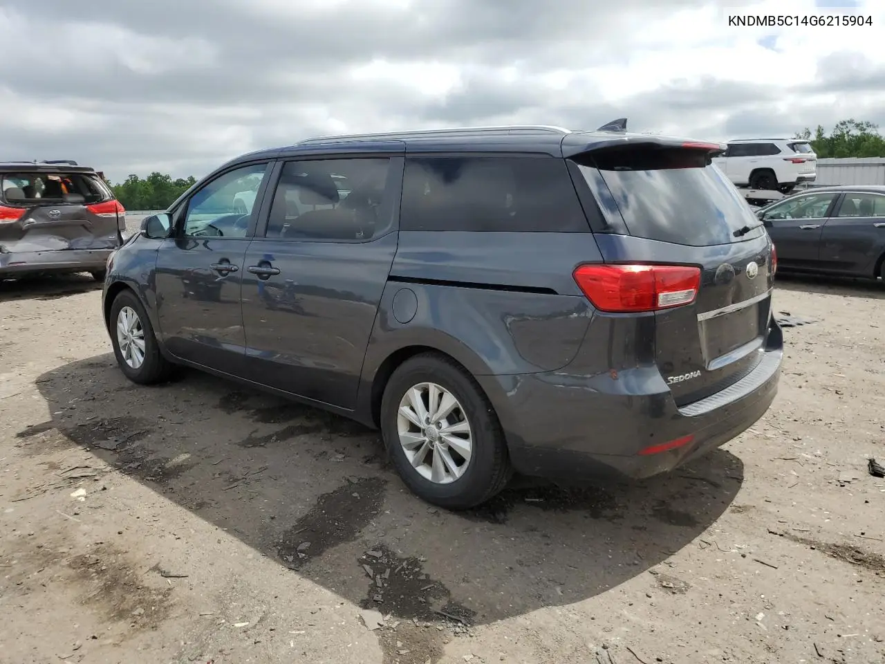 2016 Kia Sedona Lx VIN: KNDMB5C14G6215904 Lot: 56527925