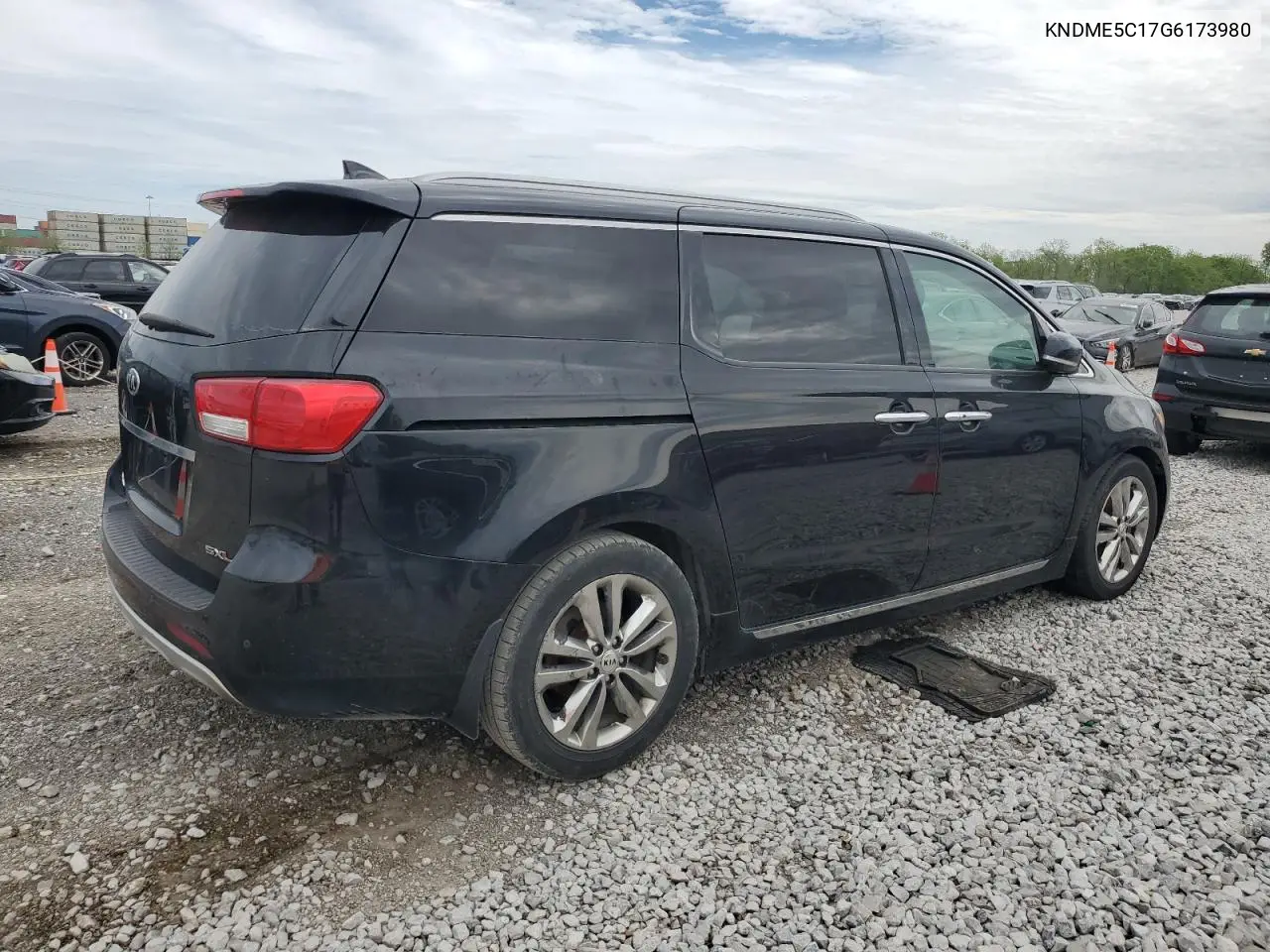 2016 Kia Sedona Sxl VIN: KNDME5C17G6173980 Lot: 56533765