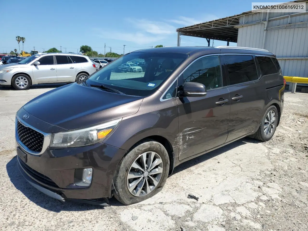 2016 Kia Sedona Ex VIN: KNDMC5C10G6169212 Lot: 56677045