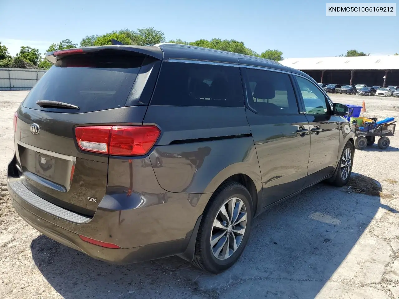 2016 Kia Sedona Ex VIN: KNDMC5C10G6169212 Lot: 56677045