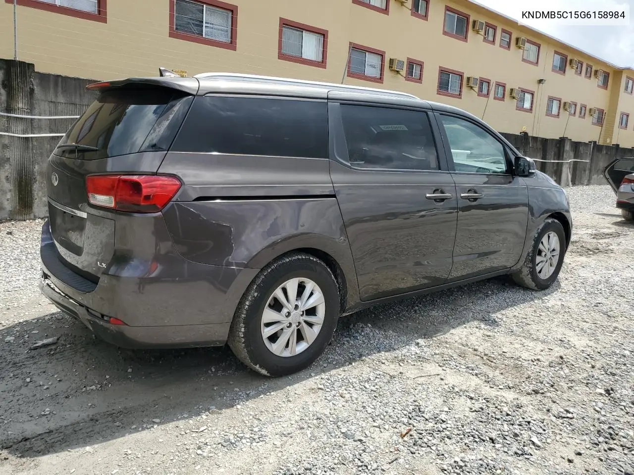 2016 Kia Sedona Lx VIN: KNDMB5C15G6158984 Lot: 56685995