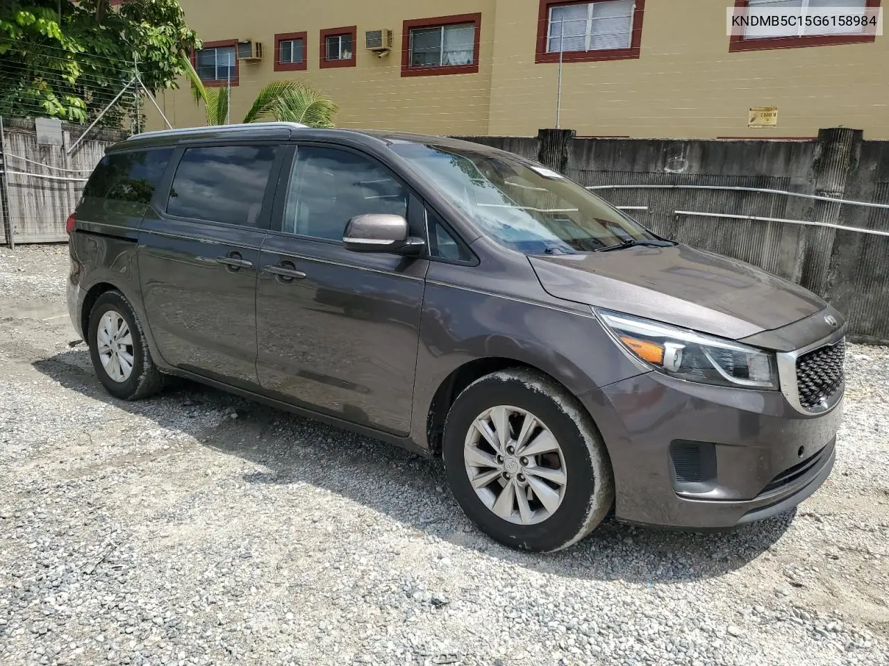 2016 Kia Sedona Lx VIN: KNDMB5C15G6158984 Lot: 56685995