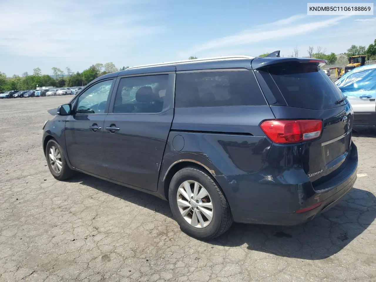 2016 Kia Sedona Lx VIN: KNDMB5C11G6188869 Lot: 56724745