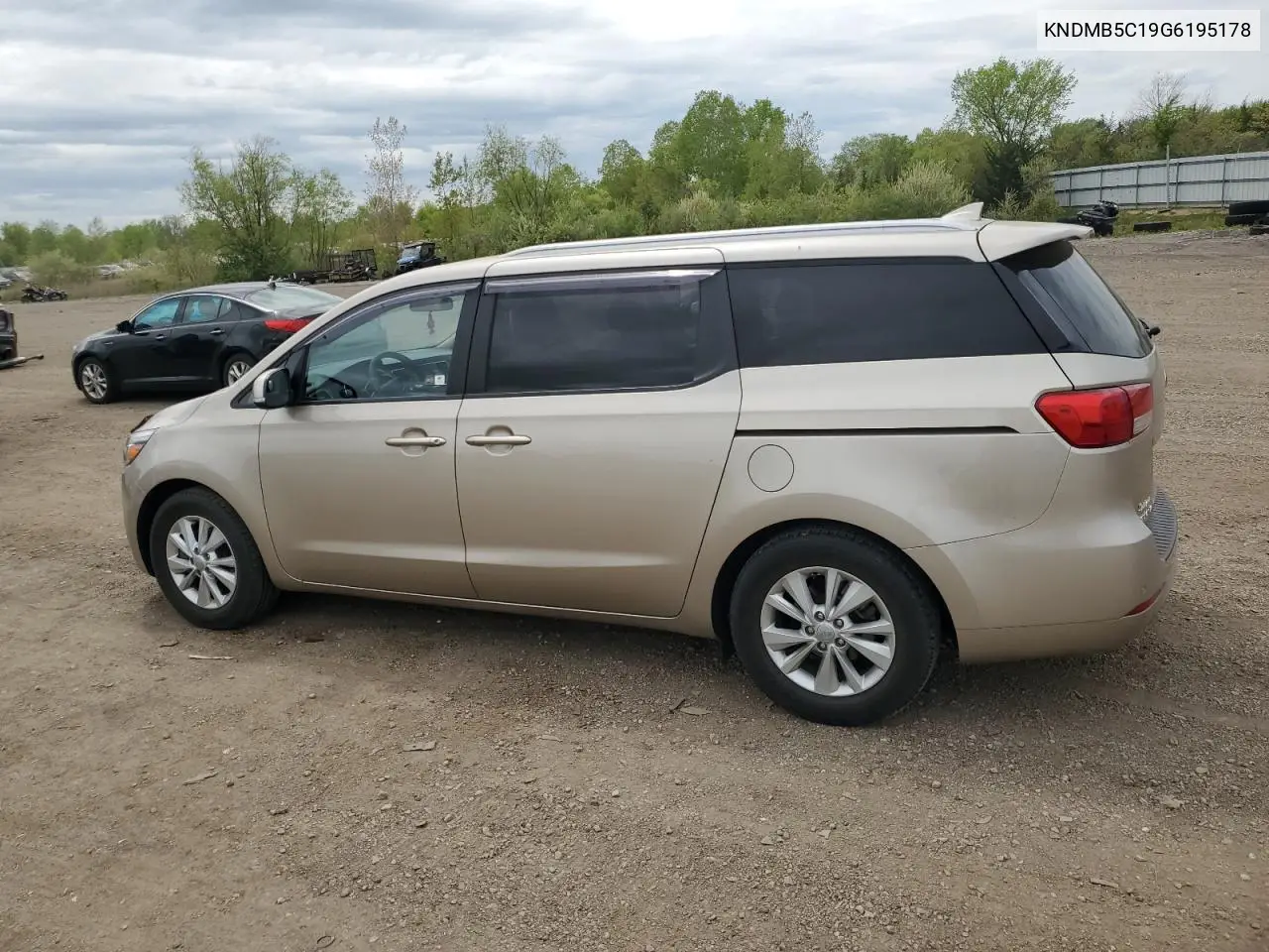 2016 Kia Sedona Lx VIN: KNDMB5C19G6195178 Lot: 56744395