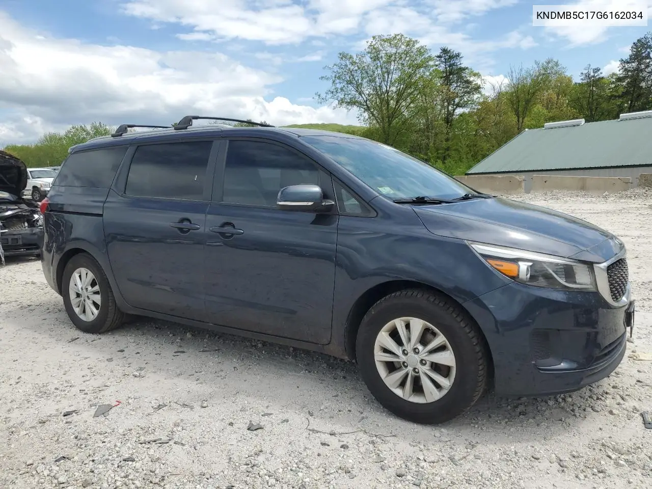 2016 Kia Sedona Lx VIN: KNDMB5C17G6162034 Lot: 57028555